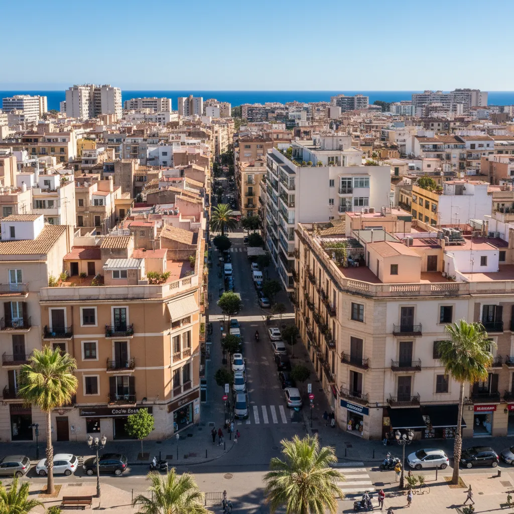Barrio de Camp d'en Serralta en Palma