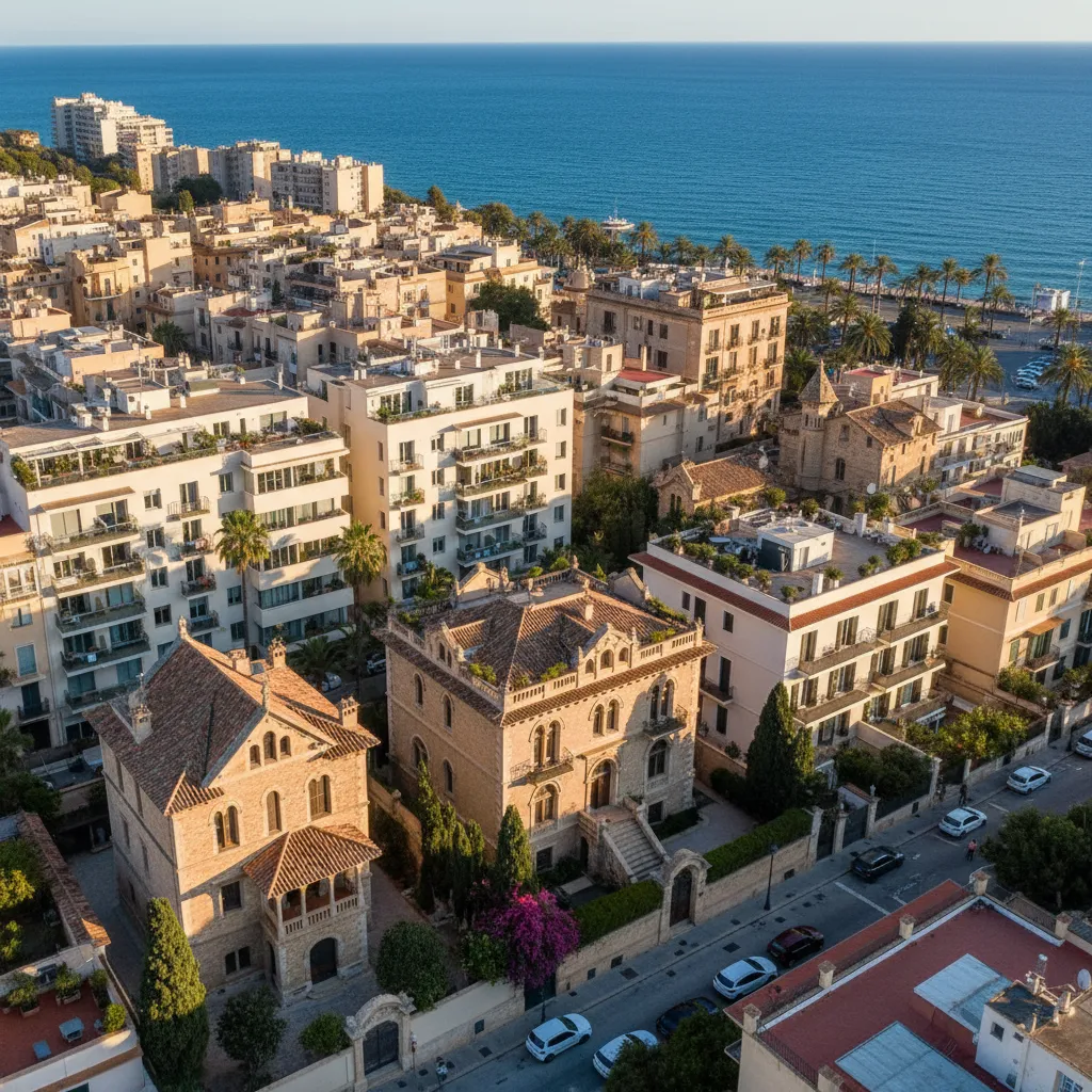 Barrio de El Terreno en Palma