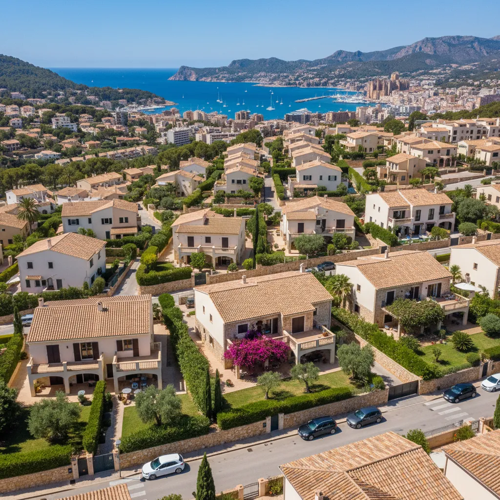 Barrio de Génova en Palma