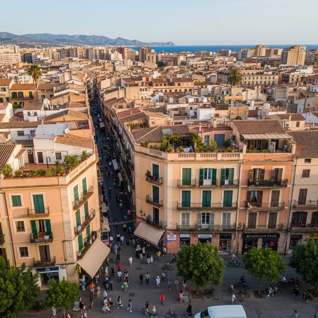 Barrio de Pere Garau en Palma