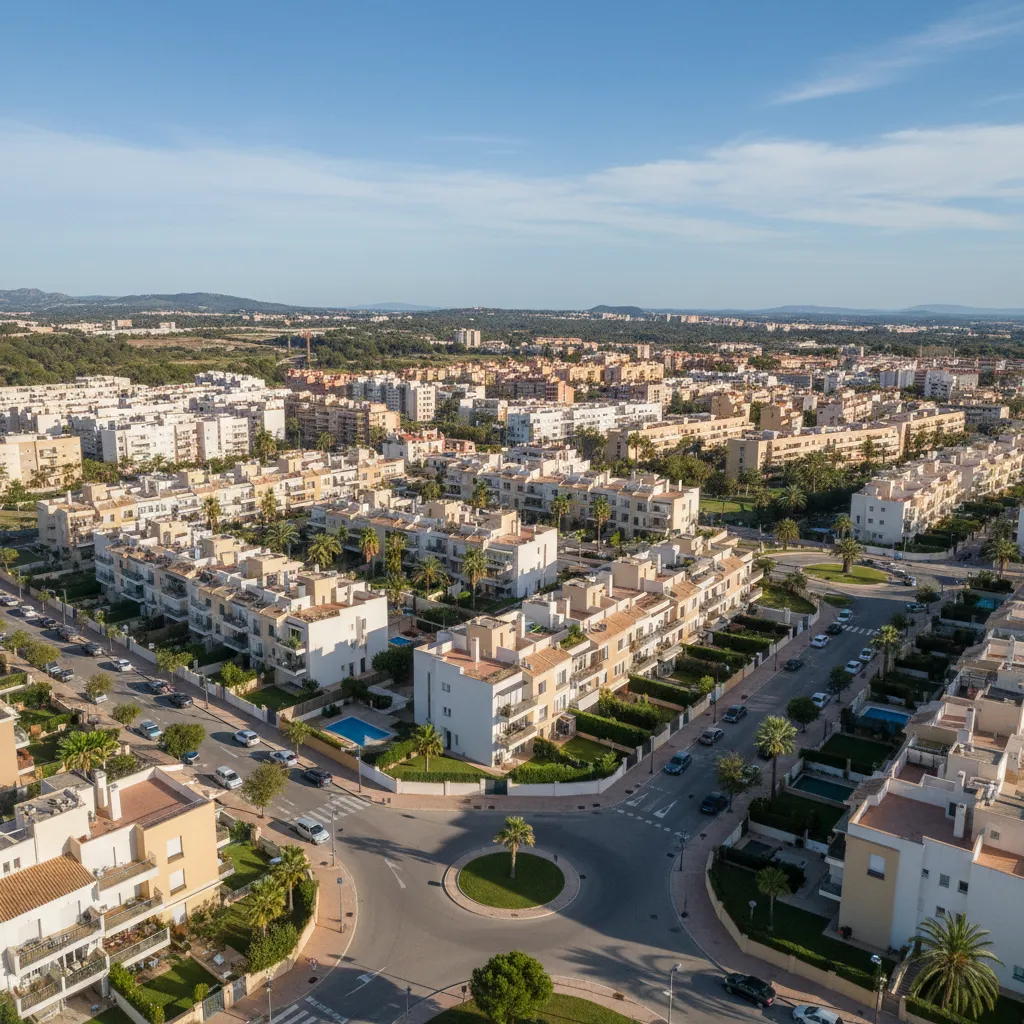 Barrio de Pont d'Inca (área Palma) en Palma