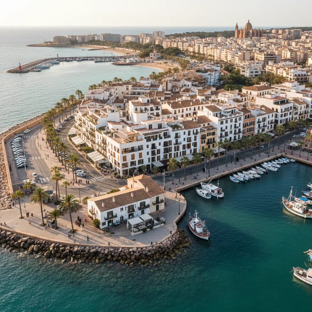 Barrio de Portixol en Palma
